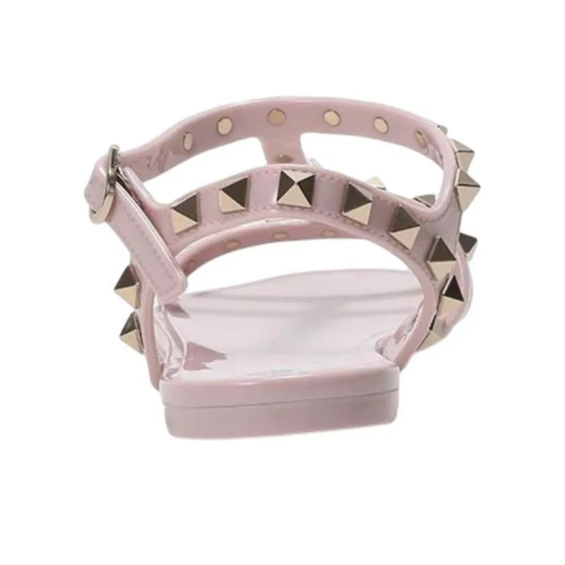 Valentino One Strap Sandals Women's Pastel Pink-5