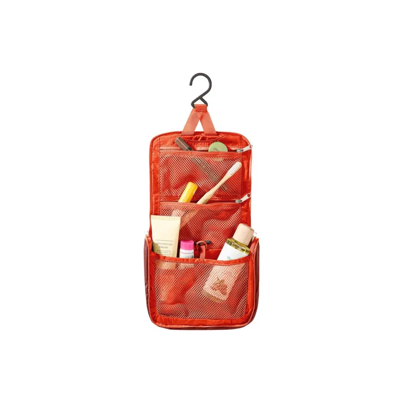DEUTER Nylon Toiletry Bag Makeup Bag Unisex Papaya Redwood-1
