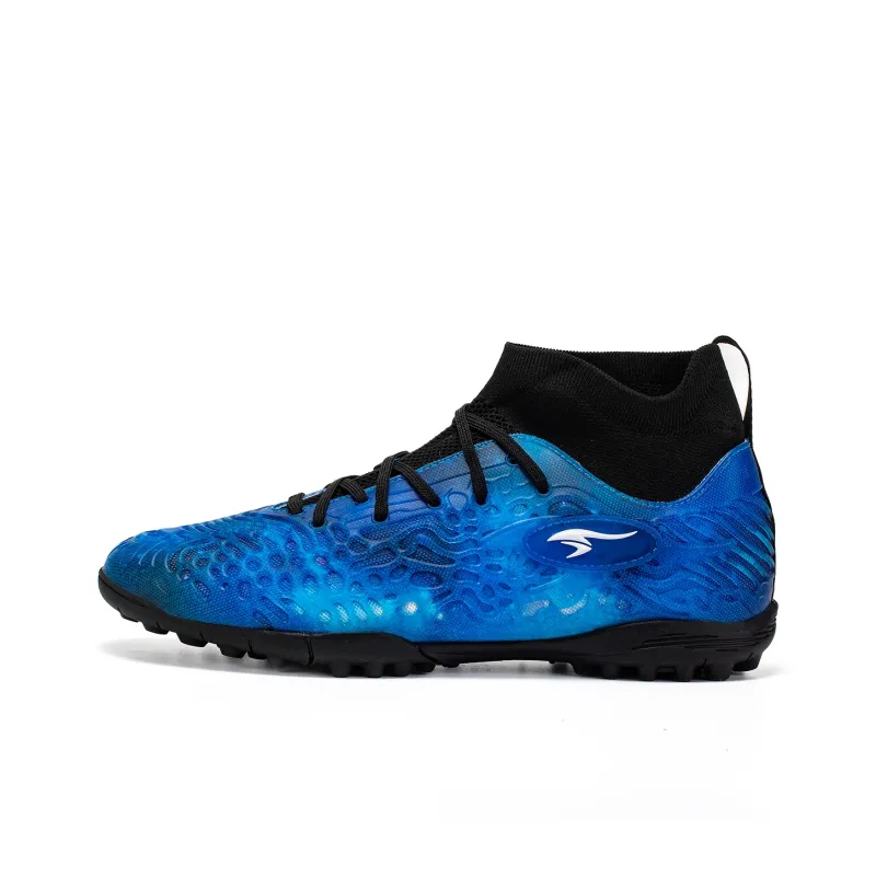 SUNAIS MG Rubber Short Studs TF Rubber Broken Studs Artificial Ground, Natural Ground Breathable Soccer Shoes Unisex-11