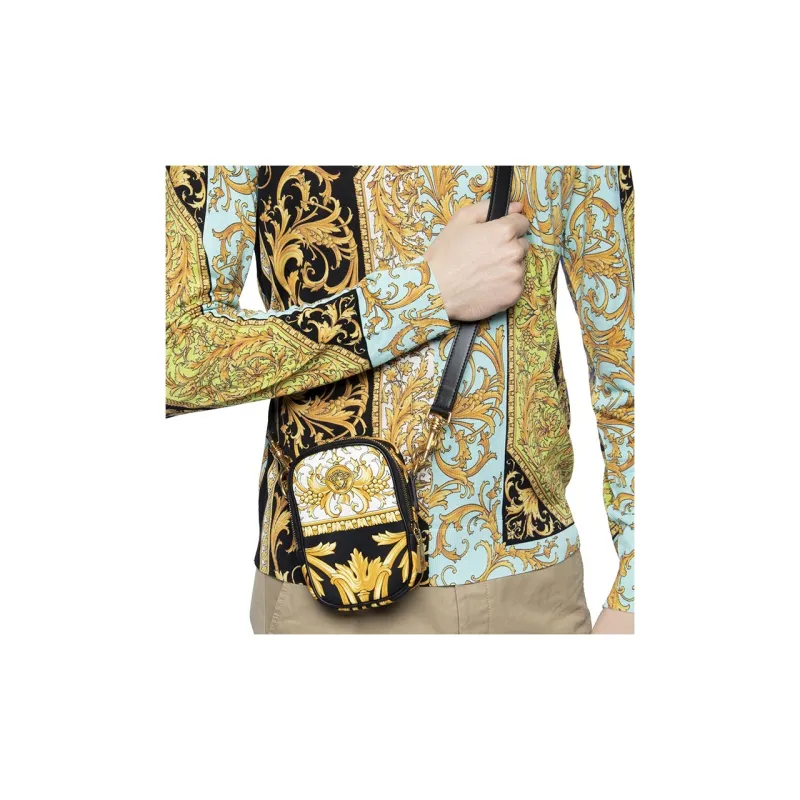 FANSIZHE Fabric Crossbody Bag, Shoulder Bag Unisex-4