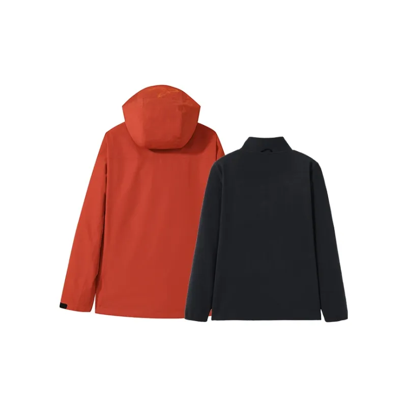 PIONEER CAMP Water-Resistant Windproof Breathable Wear-Resistant Warm Water-Repellent Windbreaker Jacket Unisex-143