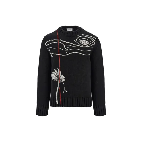 Ferragamo Embroidered Crew-neck Jumper