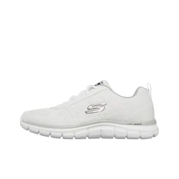 Skechers Track Anti Slip Wear Resistant Low Top Casual Shoes Men's White