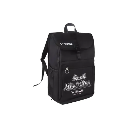 VICTOR Badminton Racket Bags 3 Pcs Pack Fashion Casual Backpack Unisex Individual Shoe Compartment