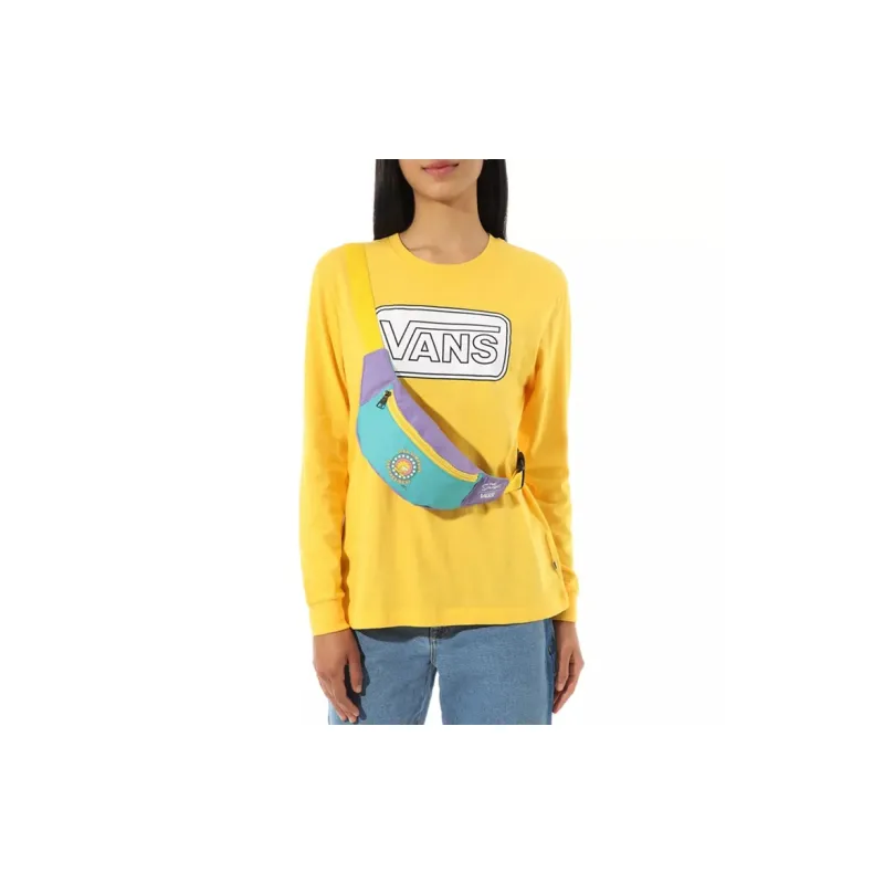 Vans The Simpsons, Collaboration Polyester Fanny Pack Regular Unisex Purple Green Multicolor-5