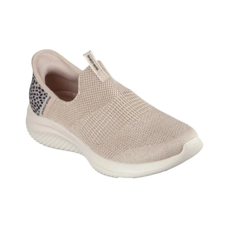 Skechers Ultra Flex 3.0 Anti Slip Wear Resistant Low Top Casual Shoes Women's Light Pink-3