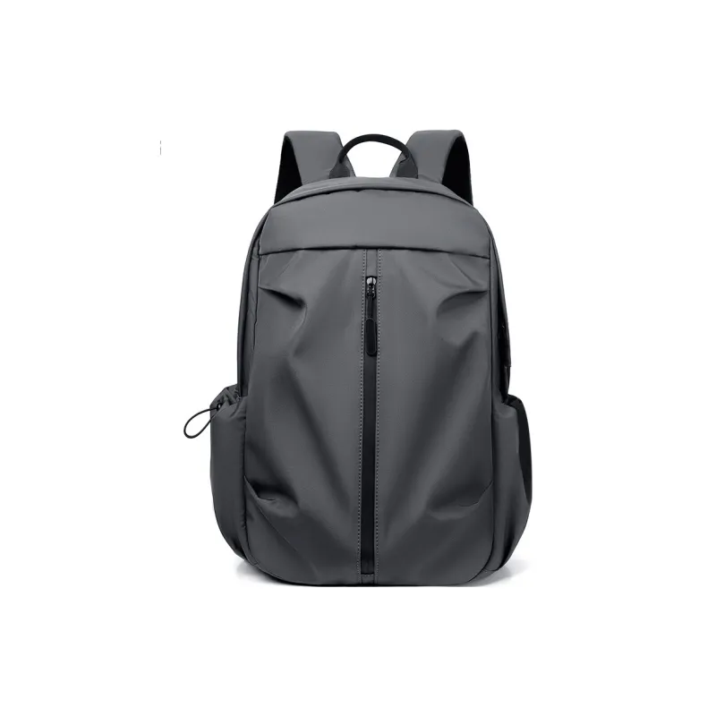 MOK Polyester Laptop Backpack Regular Unisex Red/Blue/Black/Ecru/Pink/Gray-9