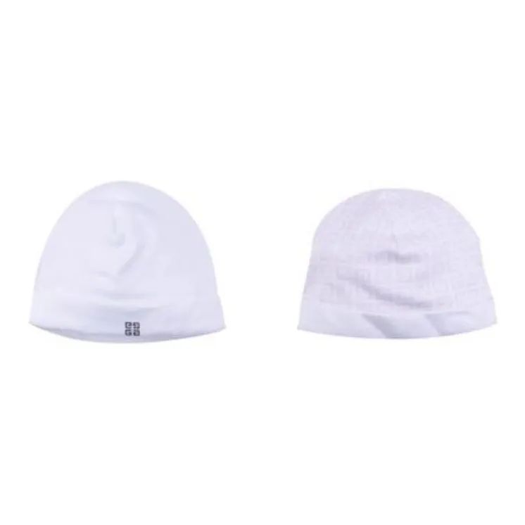 Givenchy Logo Printed Set Of Two Beanies-0