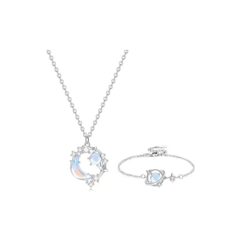 Asia Star Alloy Necklaces Women's-0