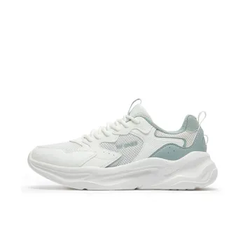 361° Ke Song 2 Anti-Slip Wear-Resistant Low-Top Casual Shoes Women's Light Smoke Green