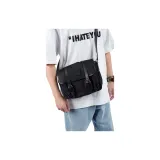 Gucci GG Guccissima Logo Messenger Bag Monogram Black