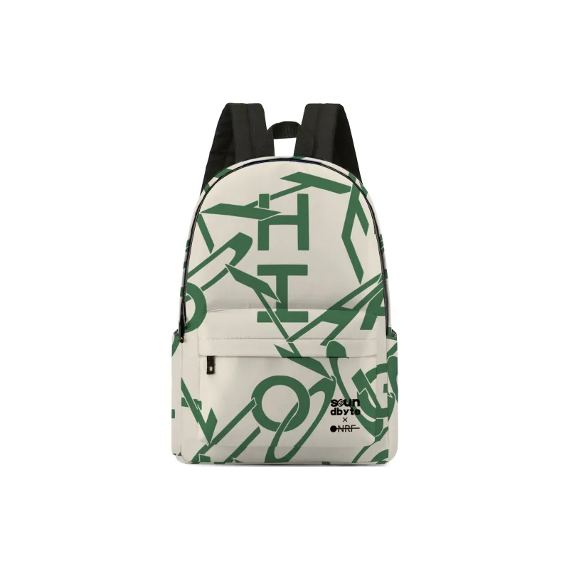ONRF SOUNDBYTE Collaboration Polyester Backpack Unisex White-24