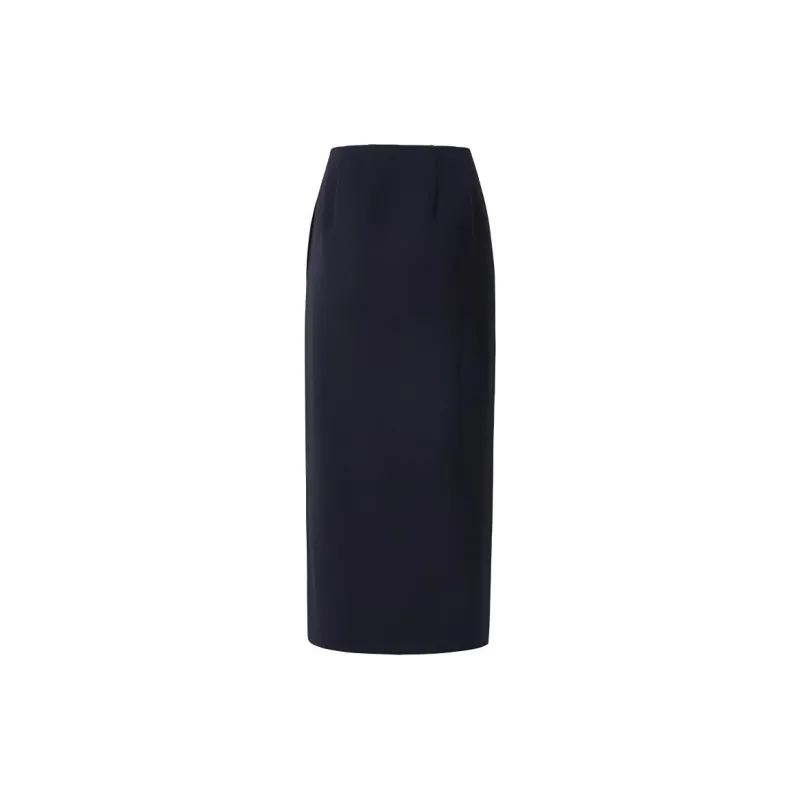 GABRIELE COLANGELO Casual Long Skirts Women's Navy Blue-1