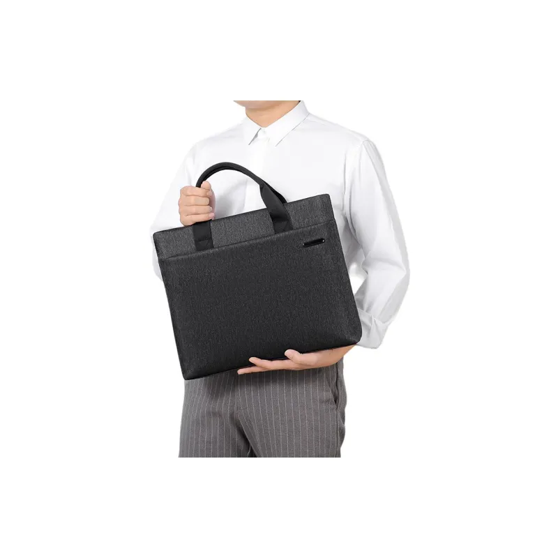 MUYKUY Oxford Briefcase Tubas Men's Black-4