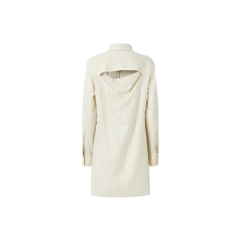 GABRIELE COLANGELO SS24 Long-Sleeved Dresses Women's Xiamudai White-1