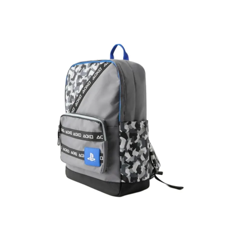 ZARA Polyester Backpack Regular Unisex Black Gray Color-1
