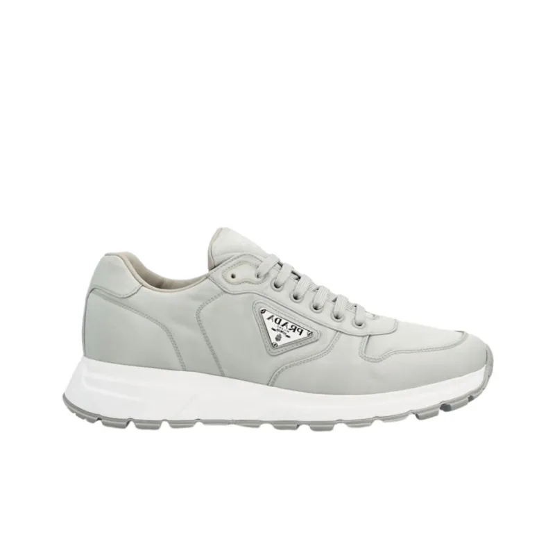 PRADA Re-Nylon Sneaker Grey White-1