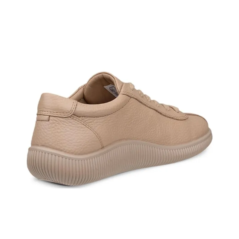 Ecco Anti Slip Wear Resistant Low Top Casual Shoes Women's Nude-3