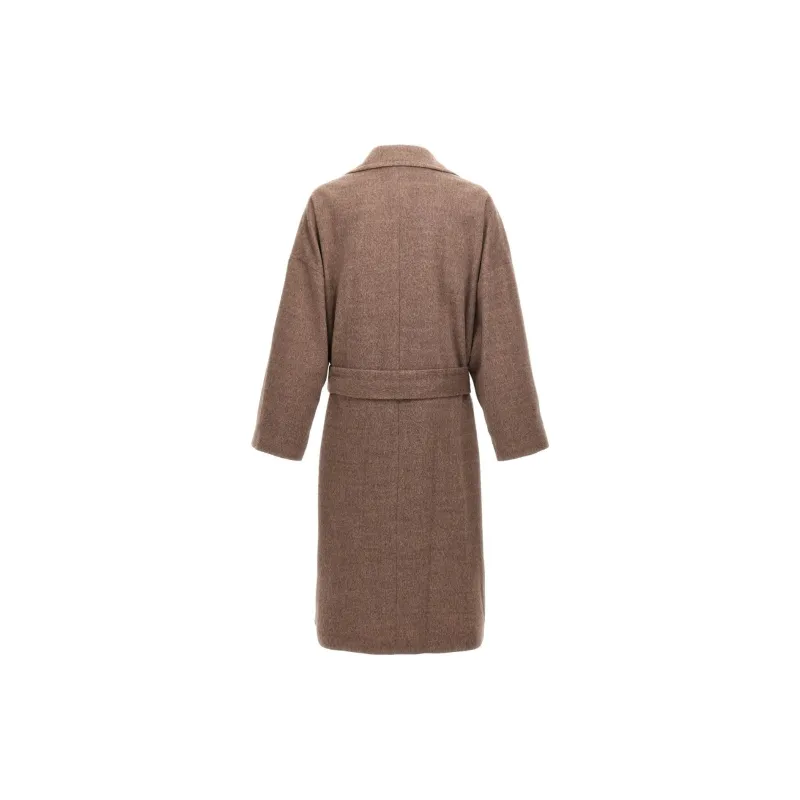 ETRO Single Breasted Belted Coat-1