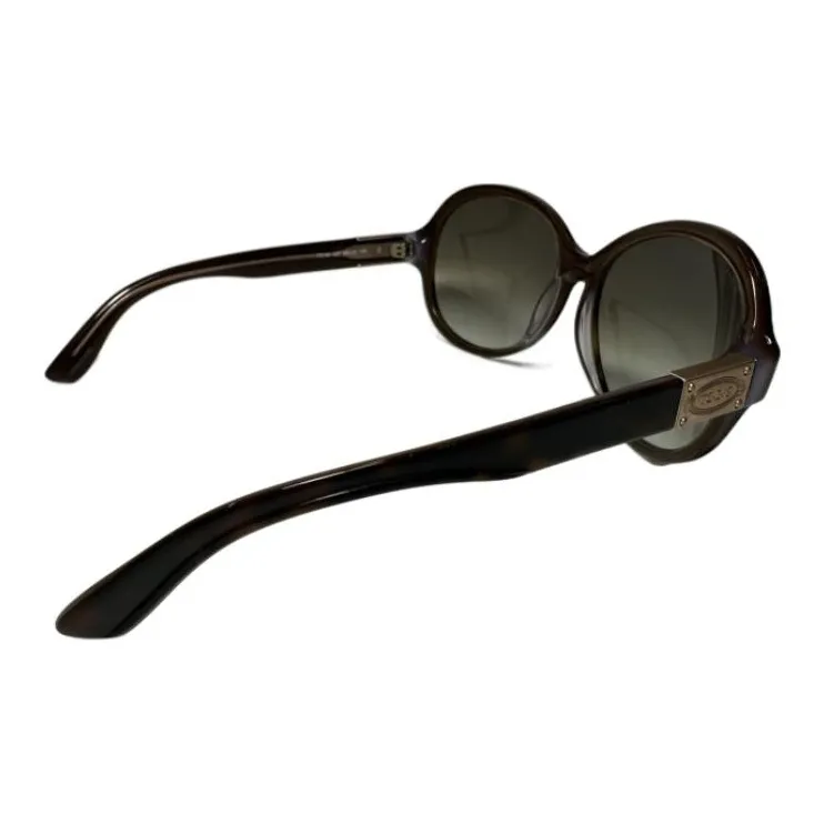 TOD'S Irregular Shape Sunglasses Men's Black-2