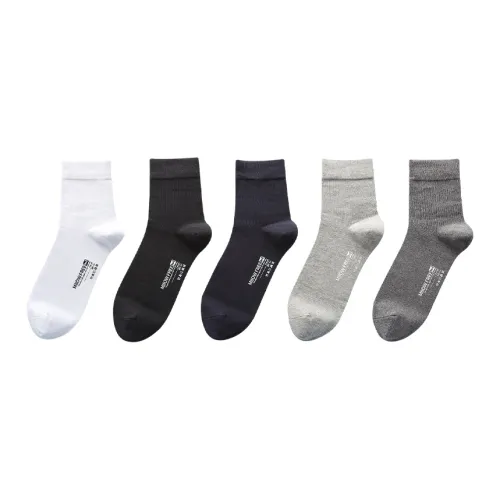 MIIOW Knee High Socks Men's Combo Set