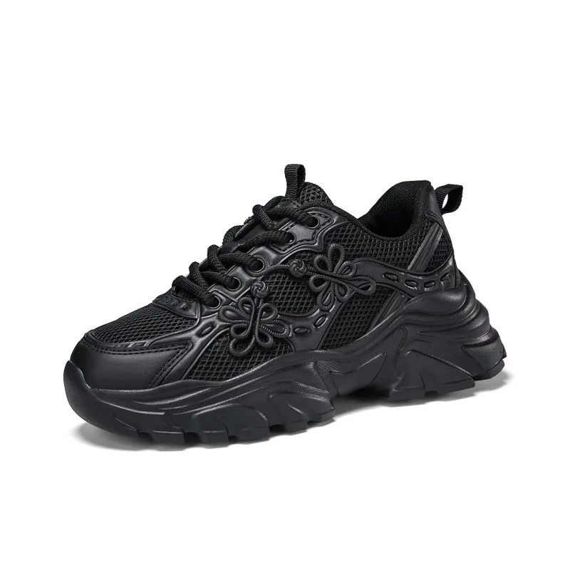ZOVE Durable Breathable Low Top Chunky Sneakers Women's-8
