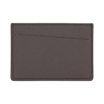 Maison Margiela Leather Card Holder Women's Gray