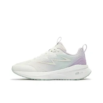 361° Popping Foam Anti Slip Wear Resistant Low Top Casual Running Shoes Women's Light Grape Purple