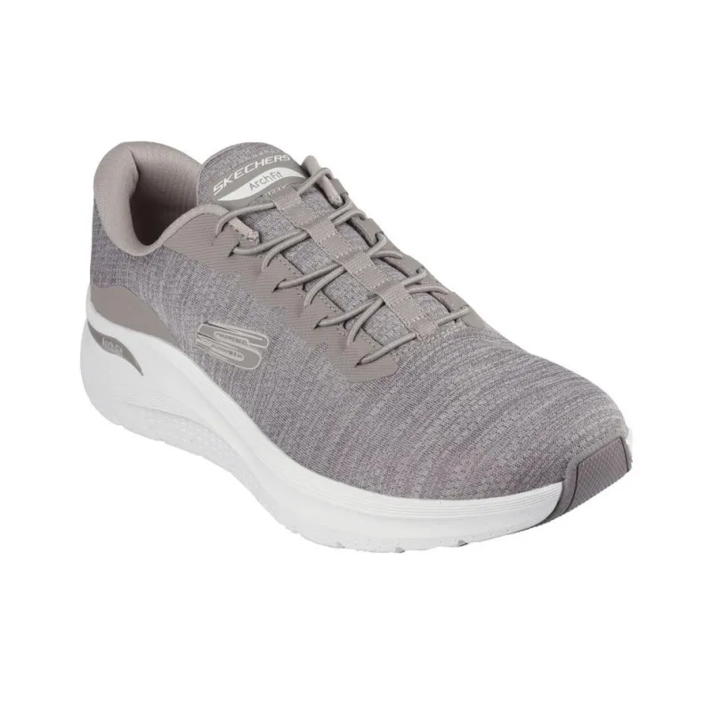 Skechers Anti Slip Wear Resistant Low Top Casual Shoes Men's Gray-2