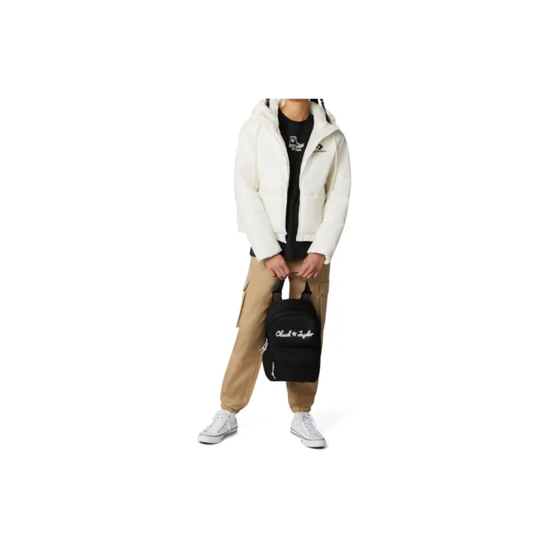 Converse Polyester Backpack Regular Unisex Black-4