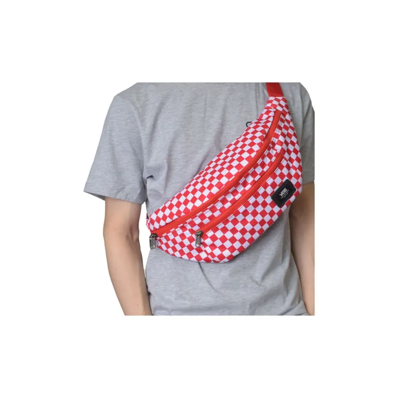 Vans Polyester Fanny Pack Regular Unisex Red White-4