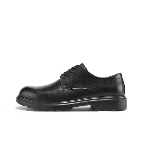 Jeep Dress Shoes Men Low-Top Black