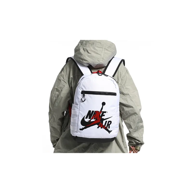 Jordan Polyester Backpack Regular Unisex White-3