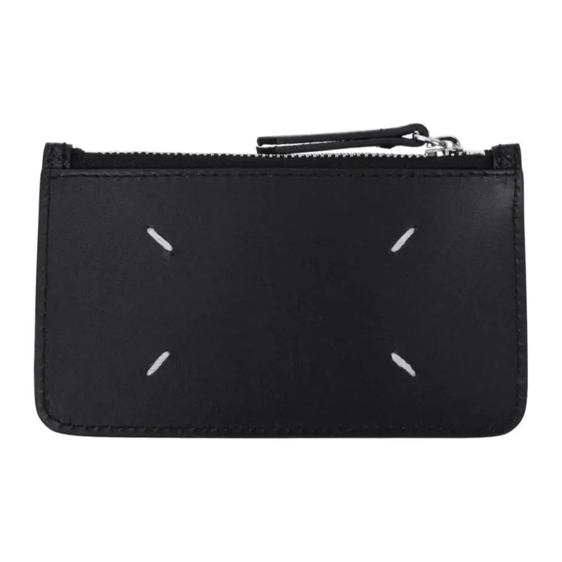 Maison Margiela Four stitch Leather Card Holder-0