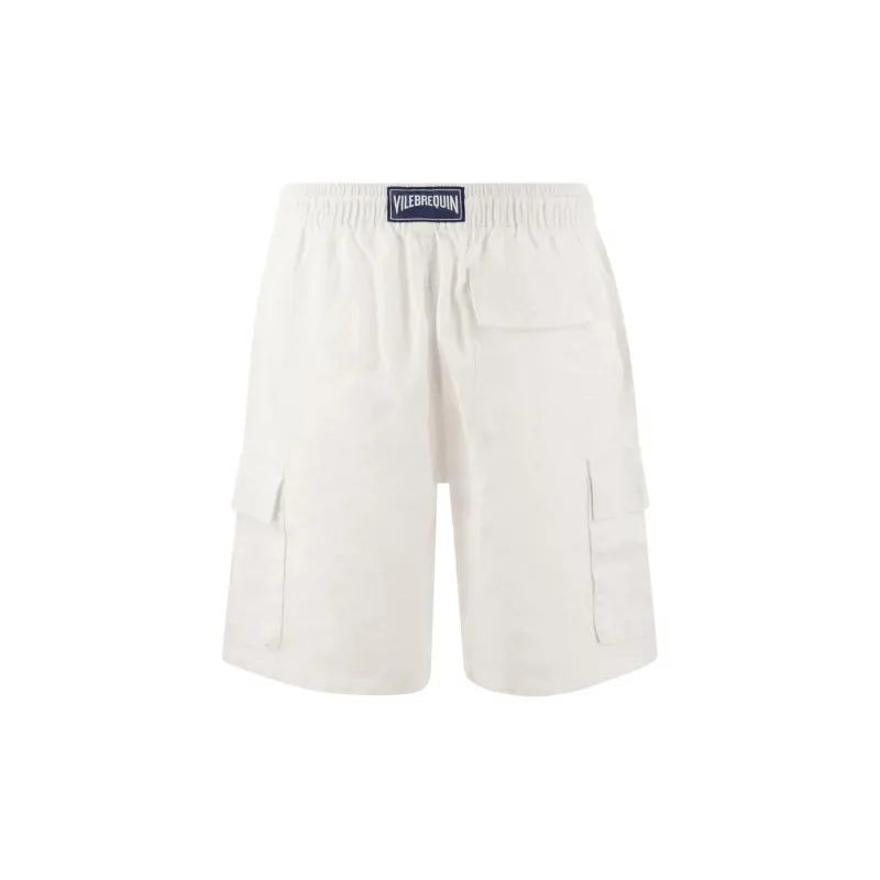 Vilebrequin Logo patch Linen Shorts-1