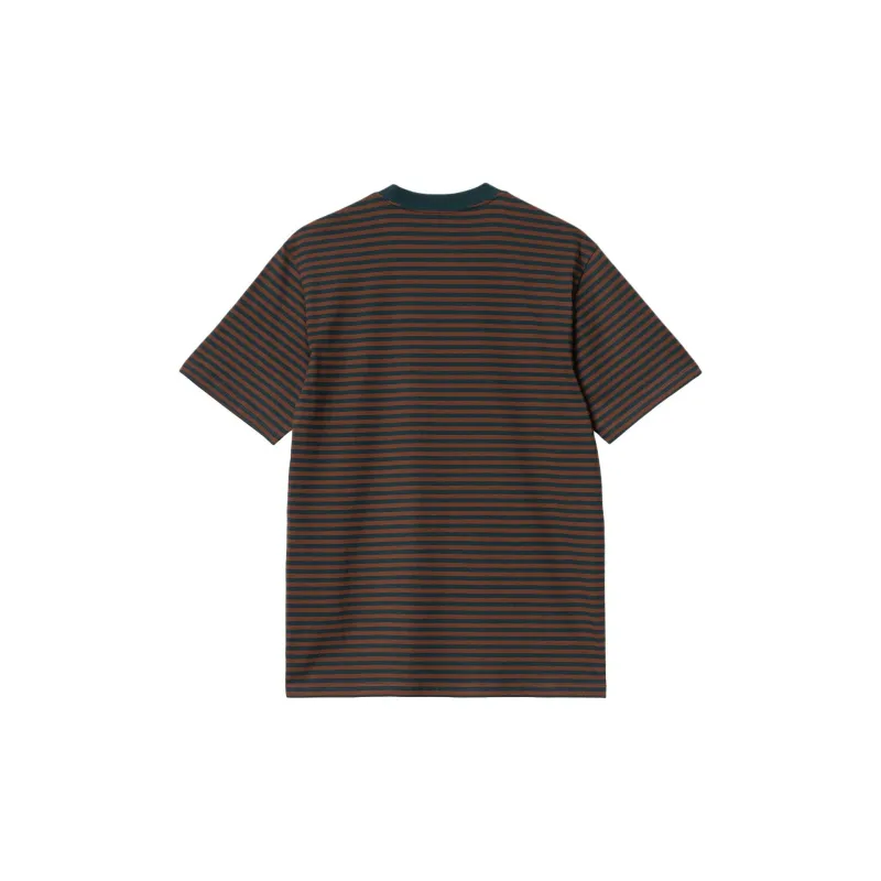 Carhartt WIP SS24 S/S Verner Pocket T Shirt T Shirt Unisex Duck Blue-1