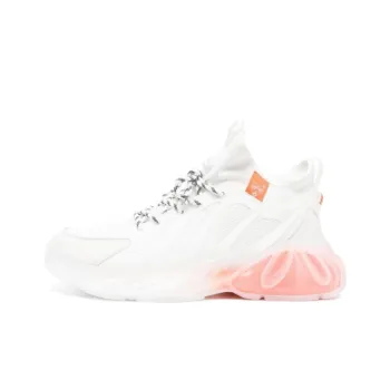 PLEIN SPORT Slip Resistant Low Top Casual Shoes Unisex White