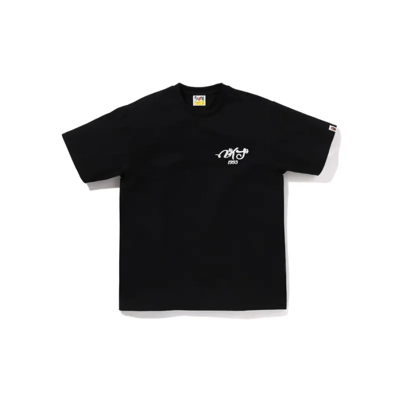 Bape Embroidery Style Souvenir Logo Tee-1