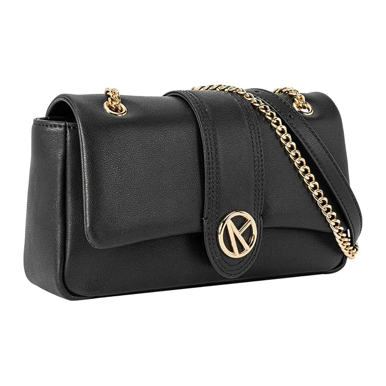 VANESSA HOGAN Vh Classic Series Cow Leather Small Square Bag Shoulder Bag Regular Women's Ecru/Black-8