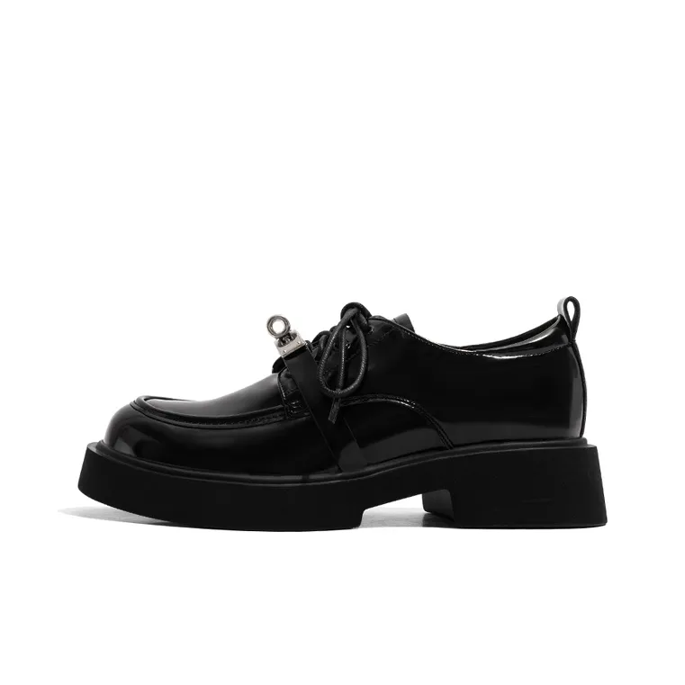 Old Meow Casual Single Shoes Women's Black-0
