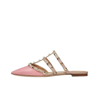 Valentino Garavani Rockstud Patent Leather Mules