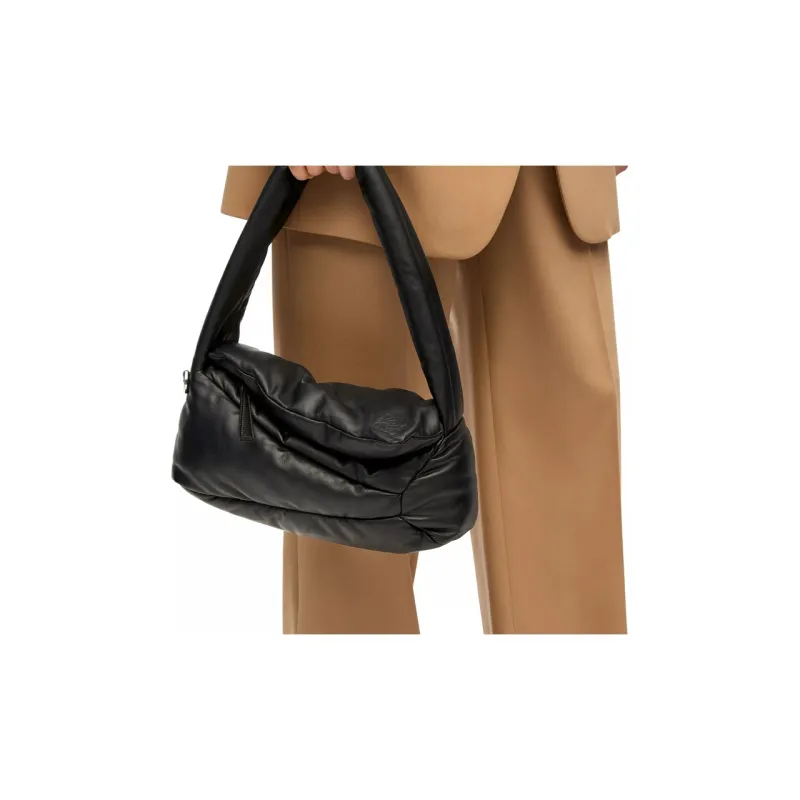 LOEWE Puffer Puzzle Hobo Bag Black-6