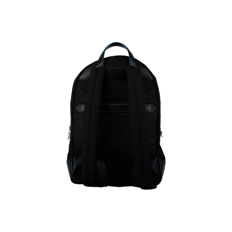 MONTBLANC Leather Backpack Medium Size Men's Black-5