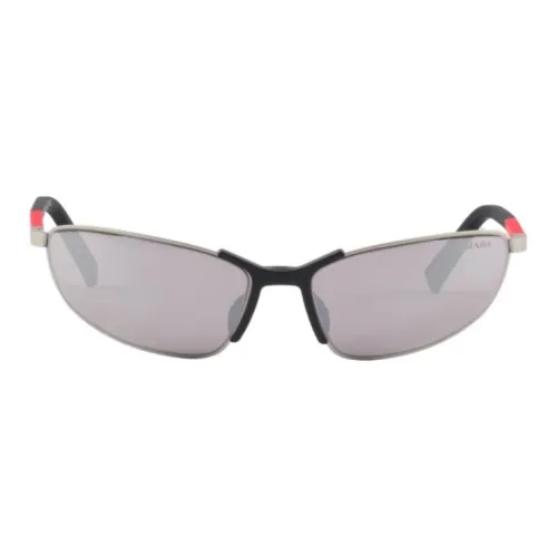 Prada Eyewear Symbole rectangle-frame sunglasses Grau
