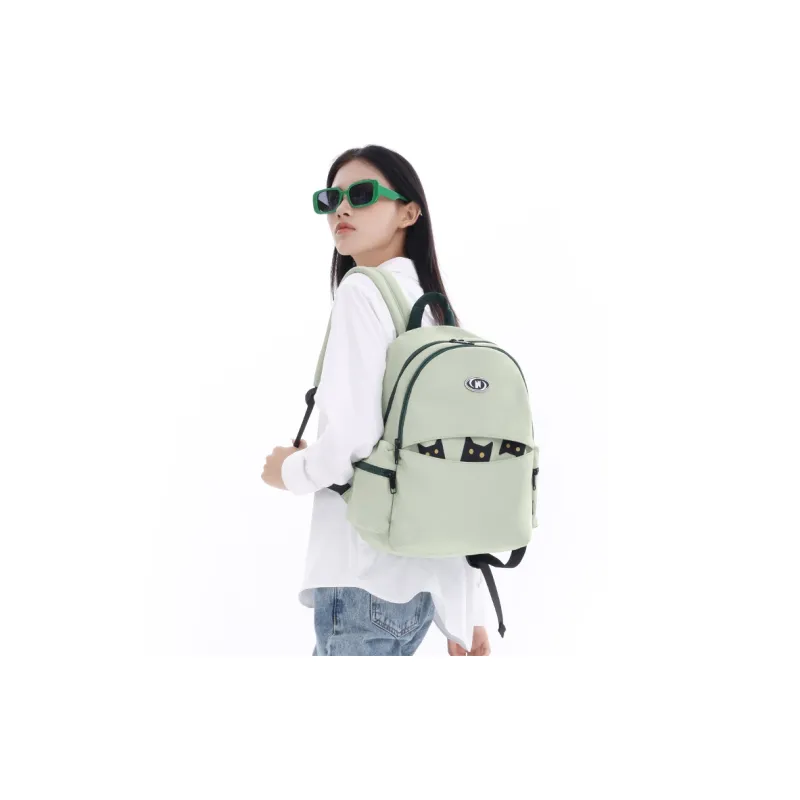NOXXON Nylon Handbag Backpack Backpack Laptop Bag Regular Women's Turquoise-1