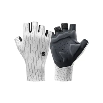 ROCKBROS Riding Equipment Cycling Glove Unisex Polyamide Elastane White
