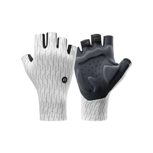 ROCKBROS Riding Equipment Cycling Glove Unisex Polyamide, Elastane White