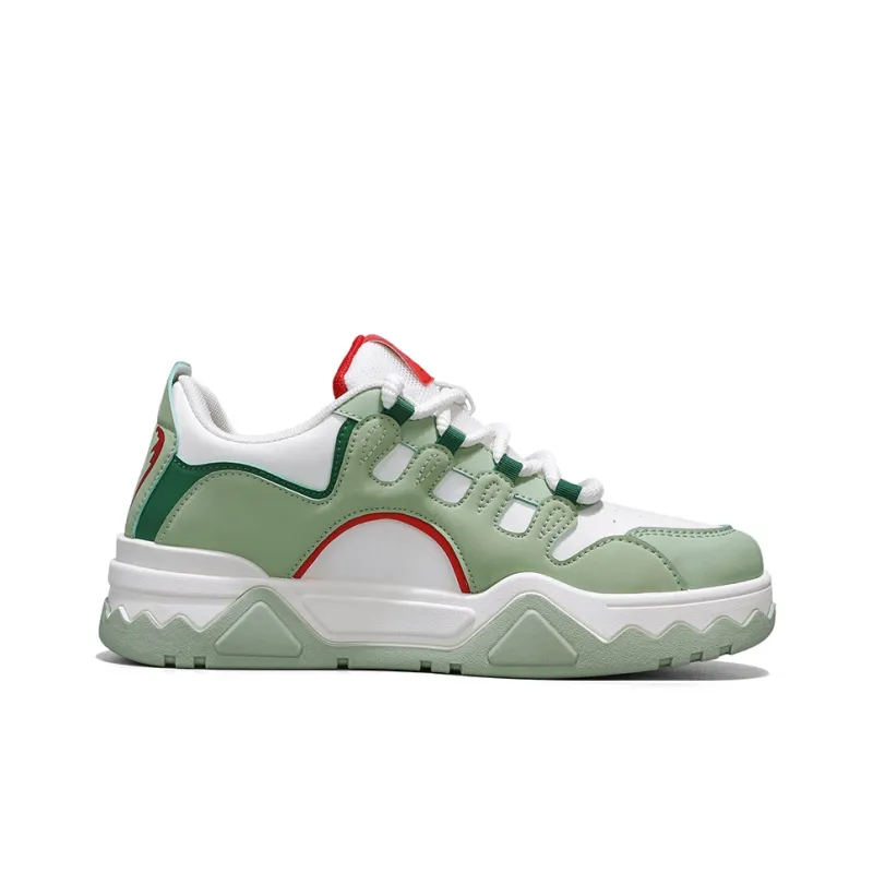 Little Daisy Small Daisy Height Increasing Wear-Resistant Breathable Slip-Resistant Low-Top Skateboard Shoes Men's-1