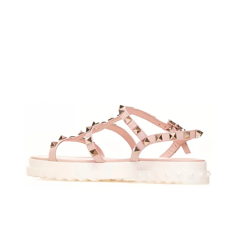 Valentino Roman Sandals Women's Pink-3