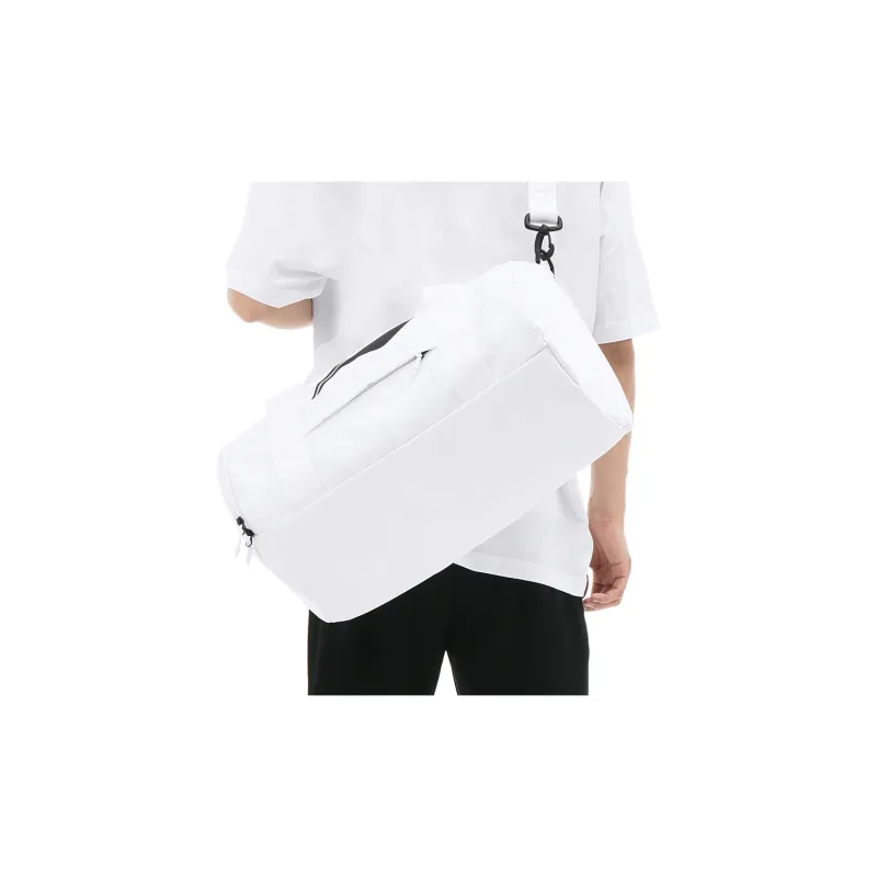 LiNing Badminton Series Polyester Training Bag Gym Bag Unisex White-3